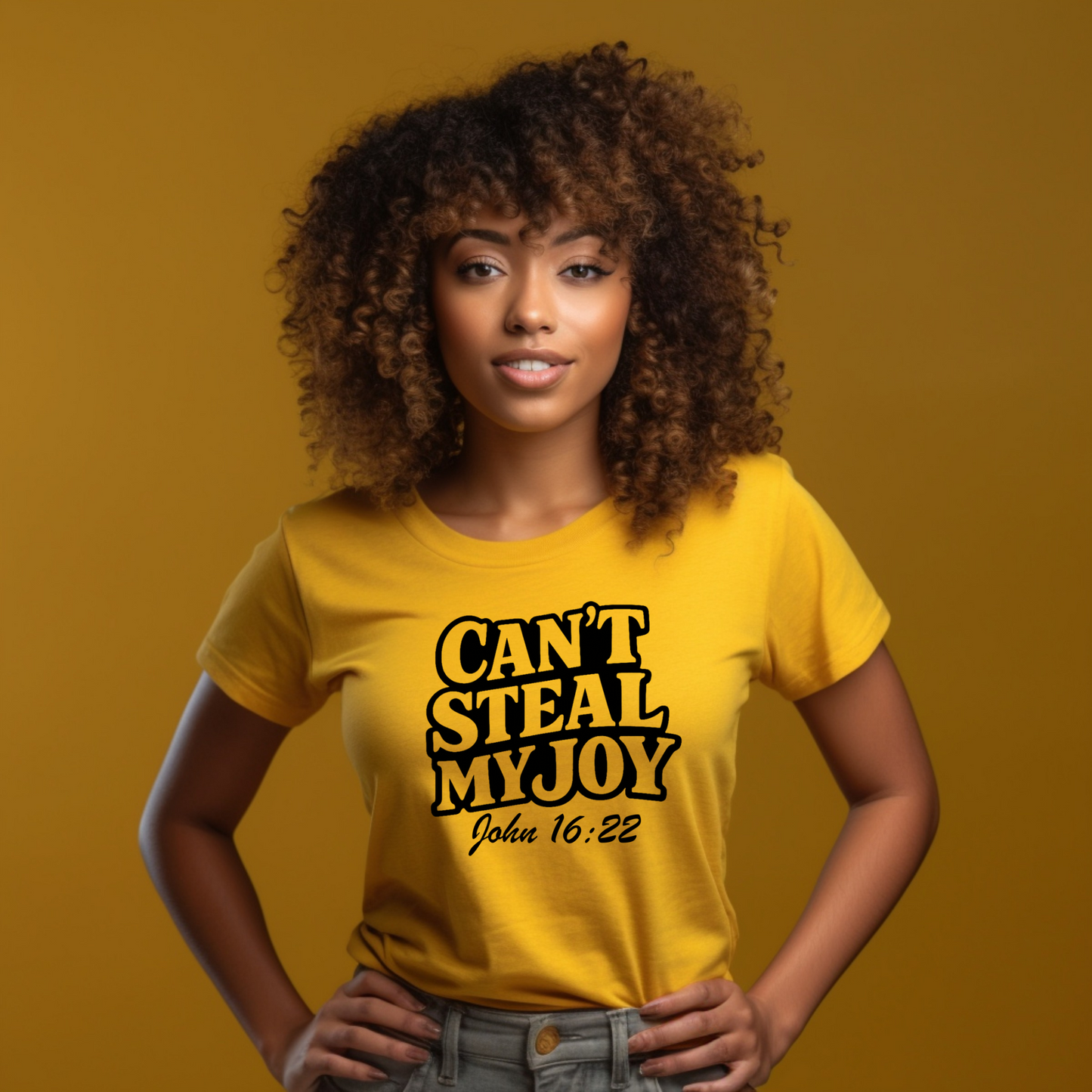 Can't Steal my Joy  Single Color Screen Prints | Hot Peel One Color for T-Shirt and more
