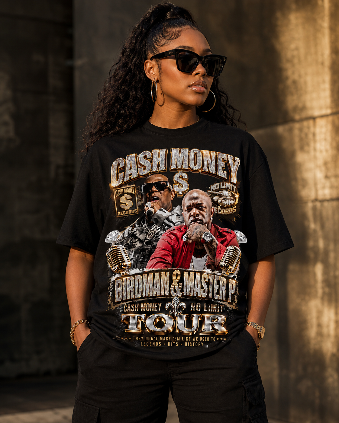 Cash Money Birdman & Master P DTF Transfers