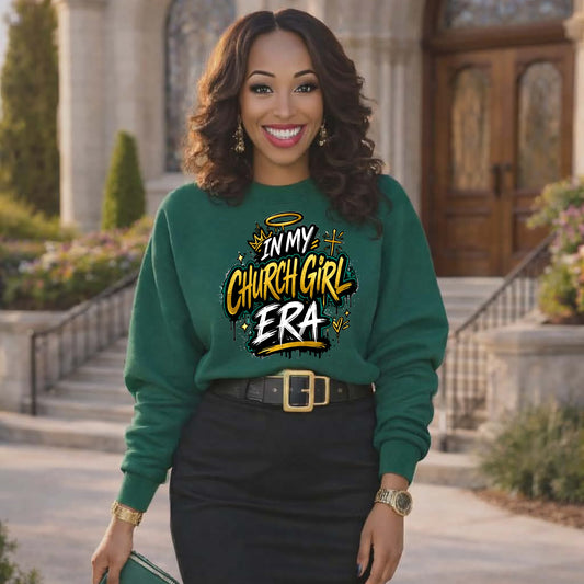 In My Church Girl Era DTF TRANSFER