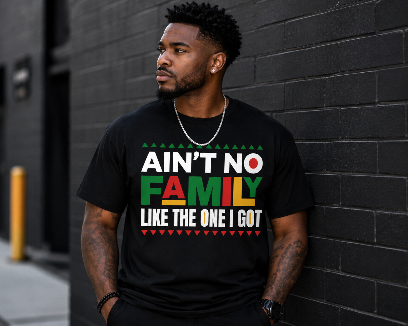 22x36 Ain't no Family Like the One I Got (White) Bundle Sheet| DTF Transfer Sheet DTF Gang Sheet