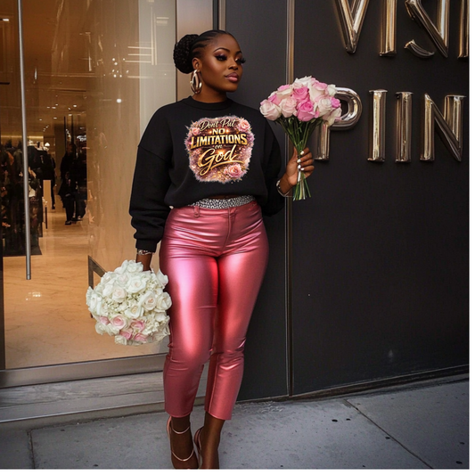 Don't Put No Limitations on God DTF Transfer