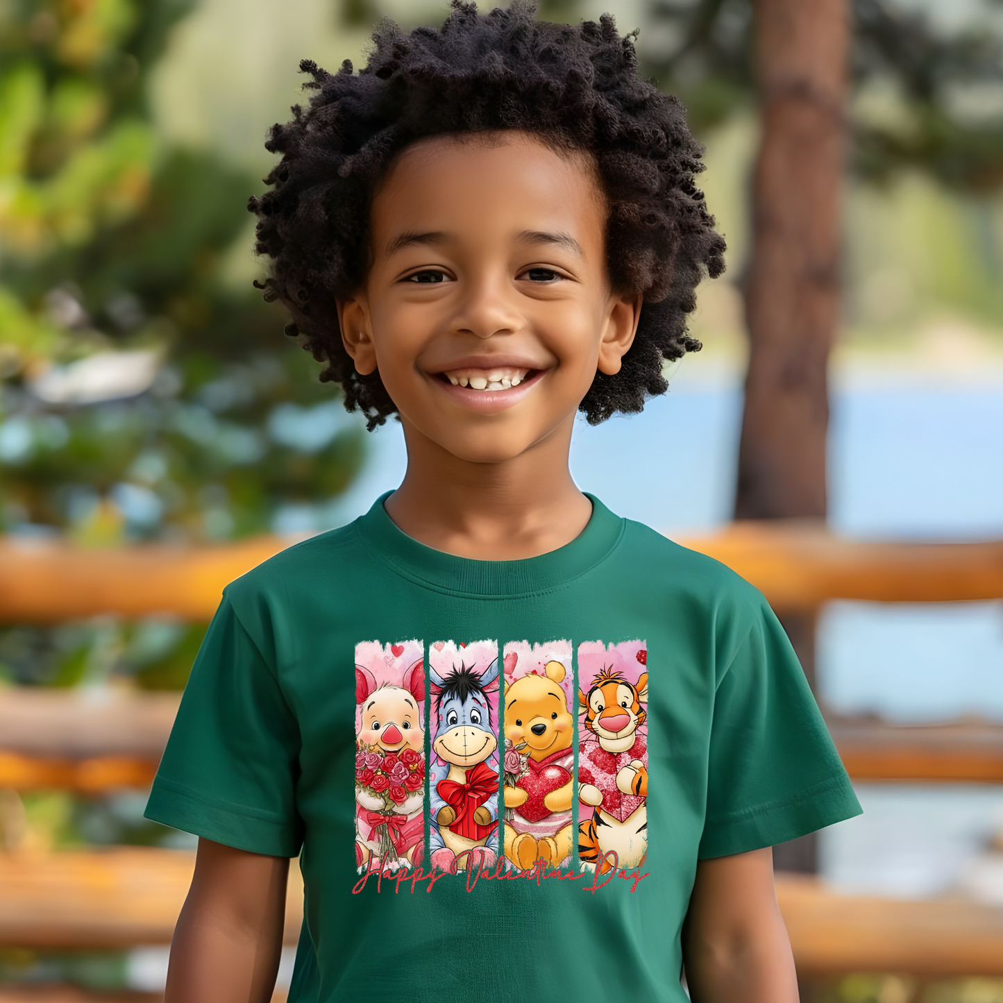 Winnie the Phooh Valentines   DTF Transfer