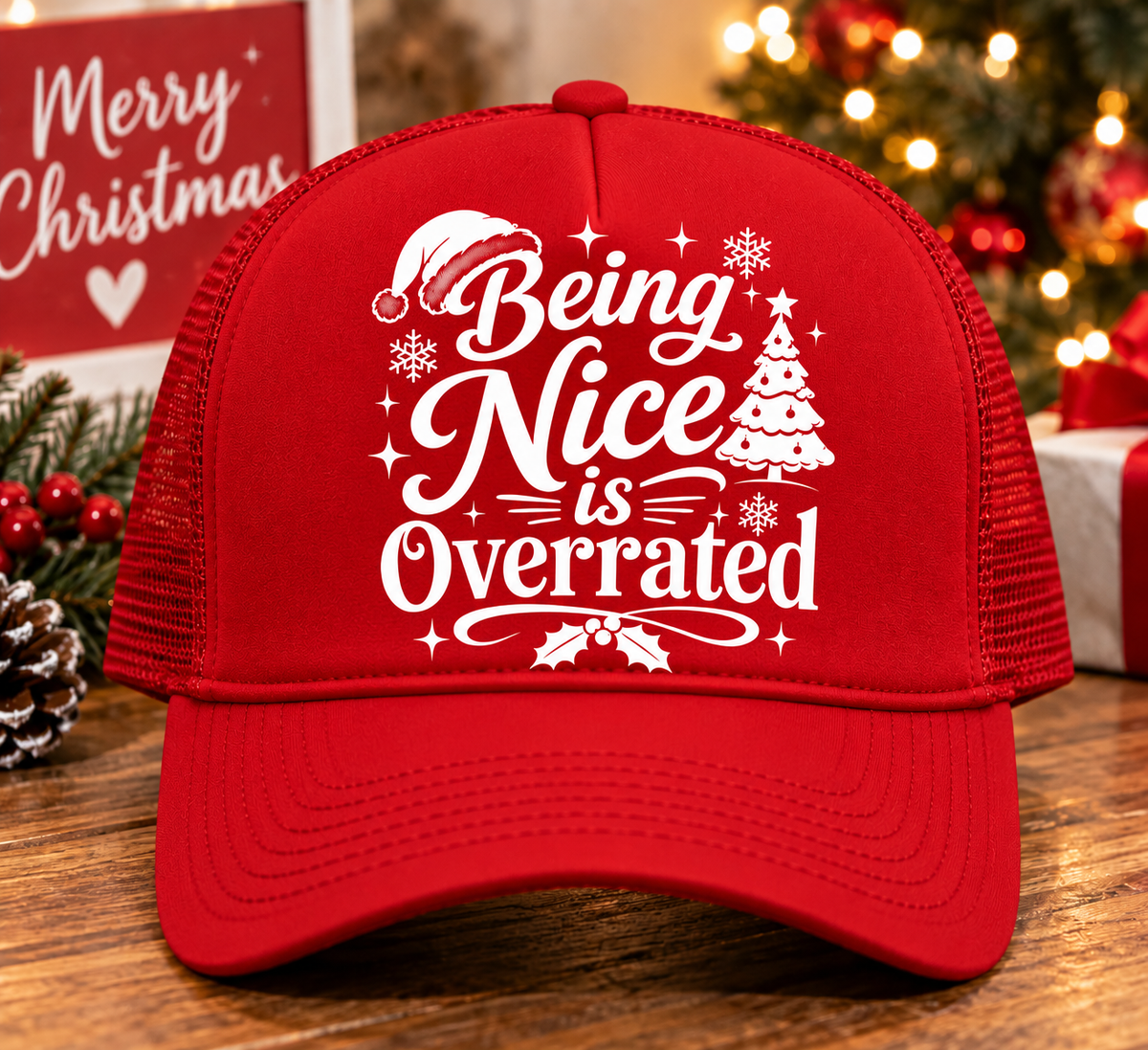 Being Nice is Overrated DTF Transfer