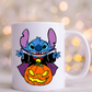 Stitch Halloween UV Decal