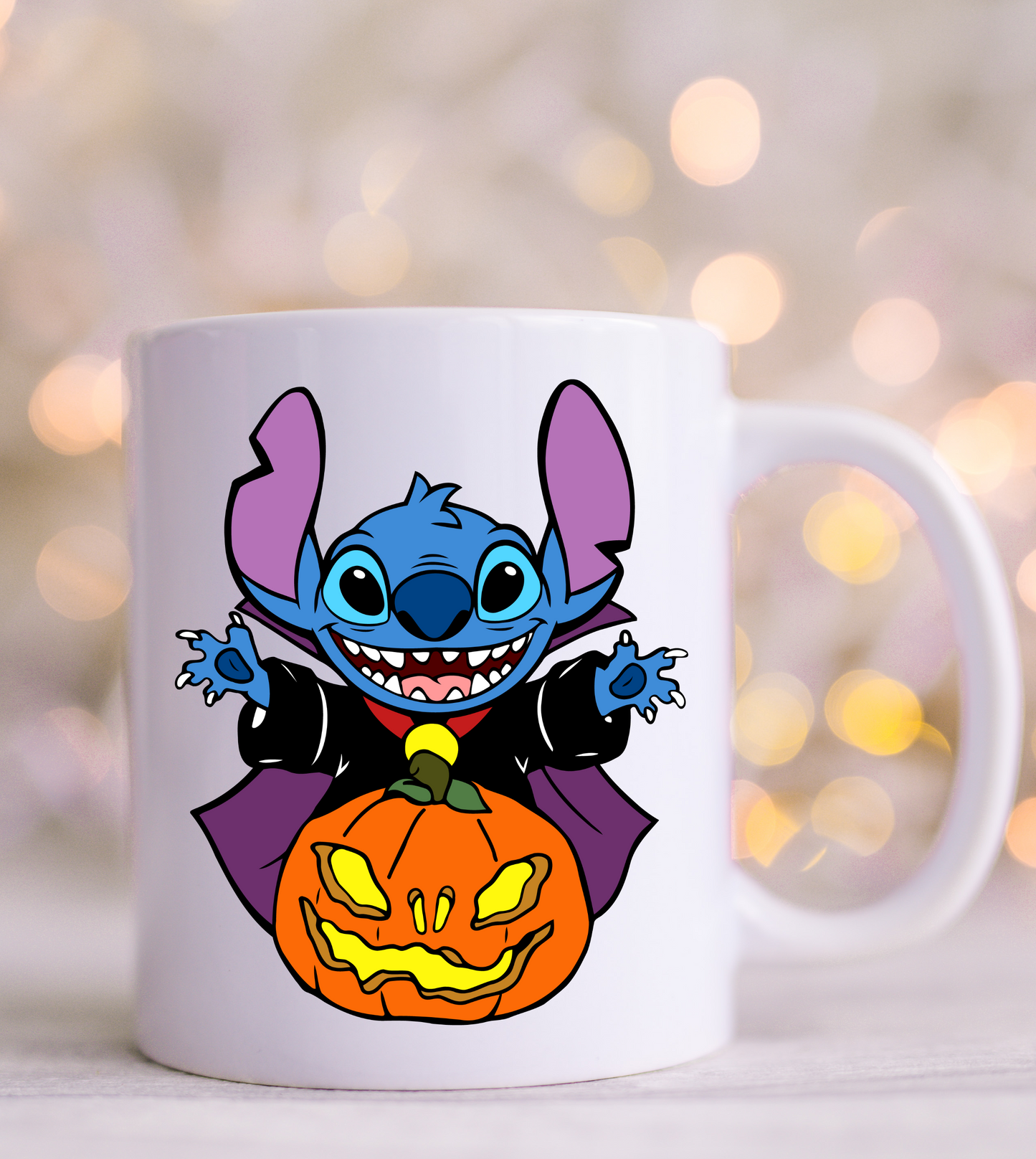 Stitch Halloween UV Decal