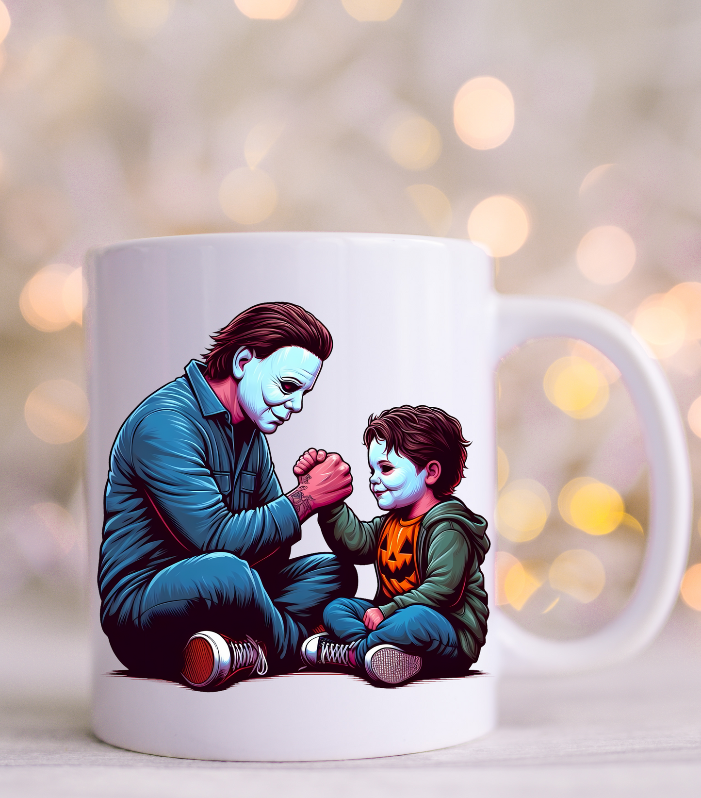 Michael Myers Super Dad  UV Decal