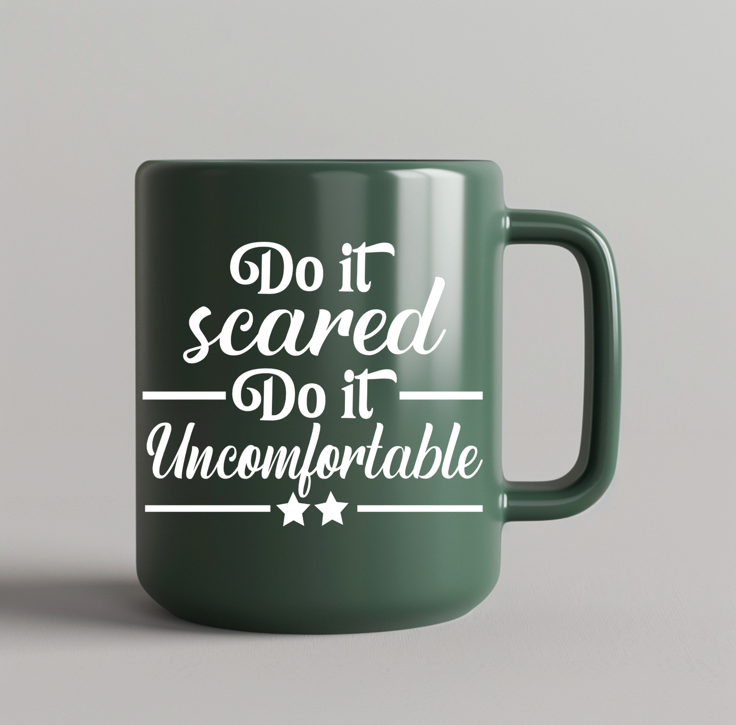 Do it Scared Do it Uncomfortable UV Decals