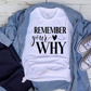 Remember your Why Screen Print