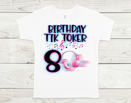 TikTok Birthday Shirt