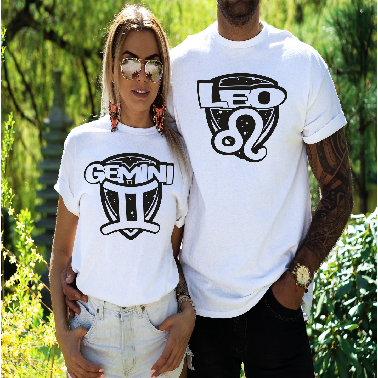 Retro Zodiac Sign shirt (Available in all Zodiac Signs)