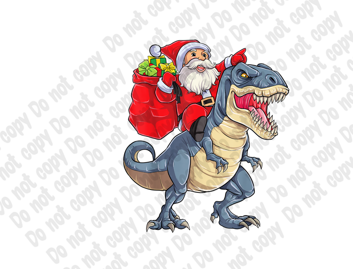 Dino Christmas  Transfer