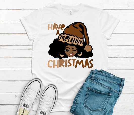 Have a Melanin Christmas Shirt