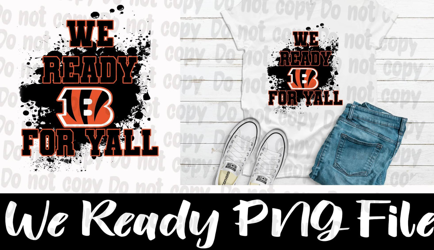 We Ready for Yall NFL Bundle  PNG