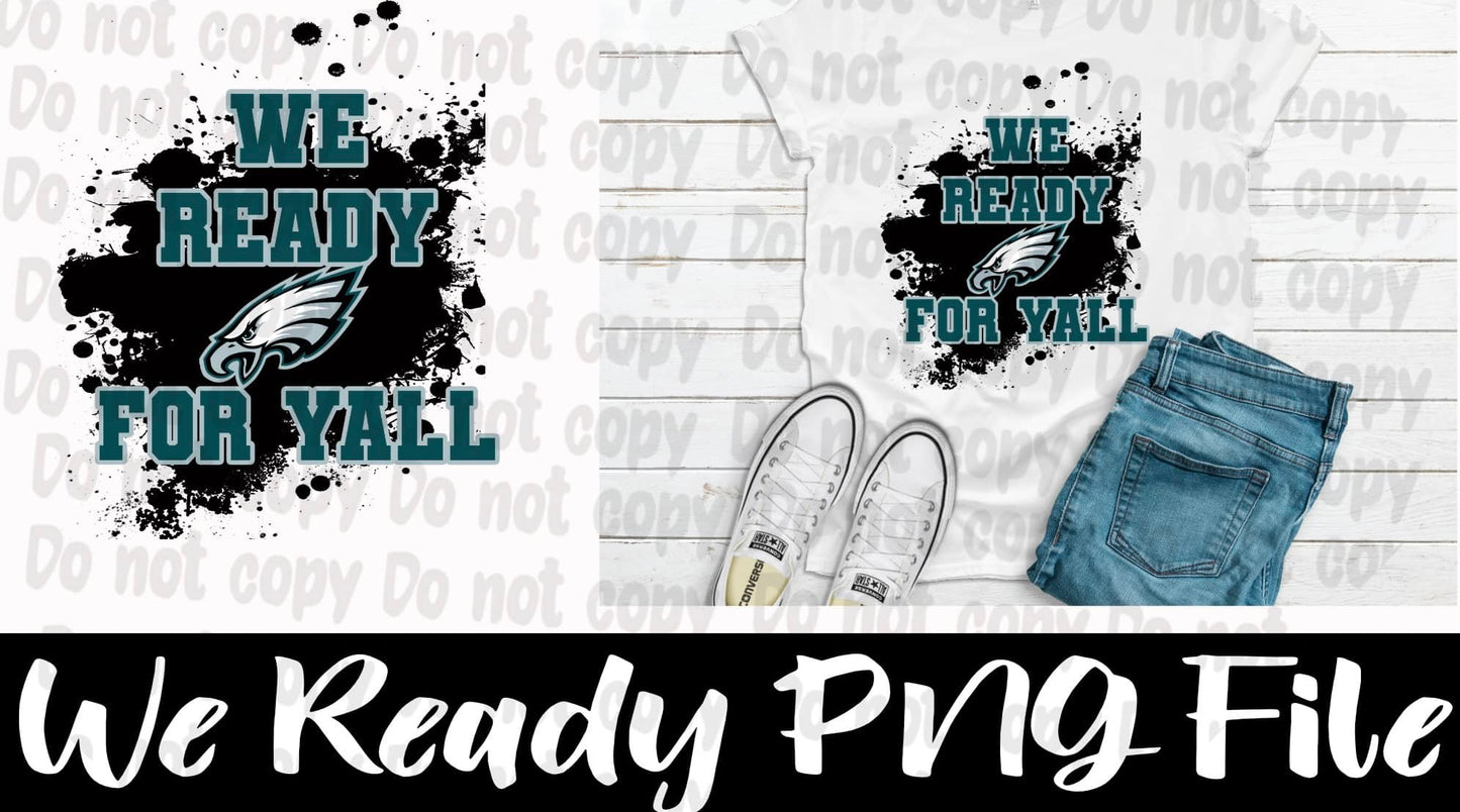We Ready for Yall NFL Bundle  PNG