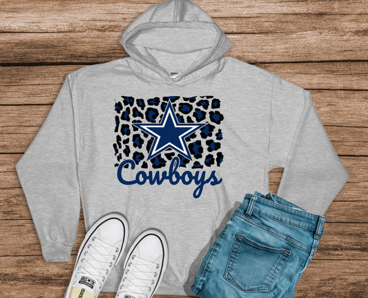 Leopard NFL Hoodie (All teams Available)