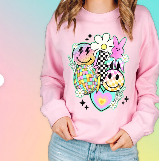 Retro Easter Transfer