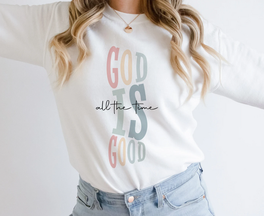 God is Good all the time Long Sleeves Shirt