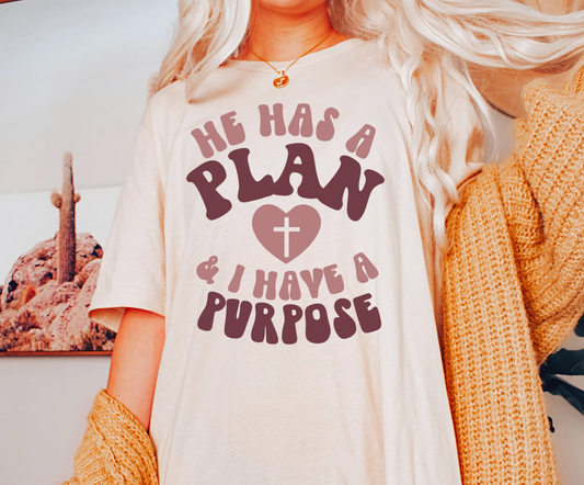 He has a Plan & I have a Purpose Transfer