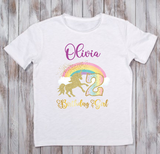 Unicorn Birthday shirt