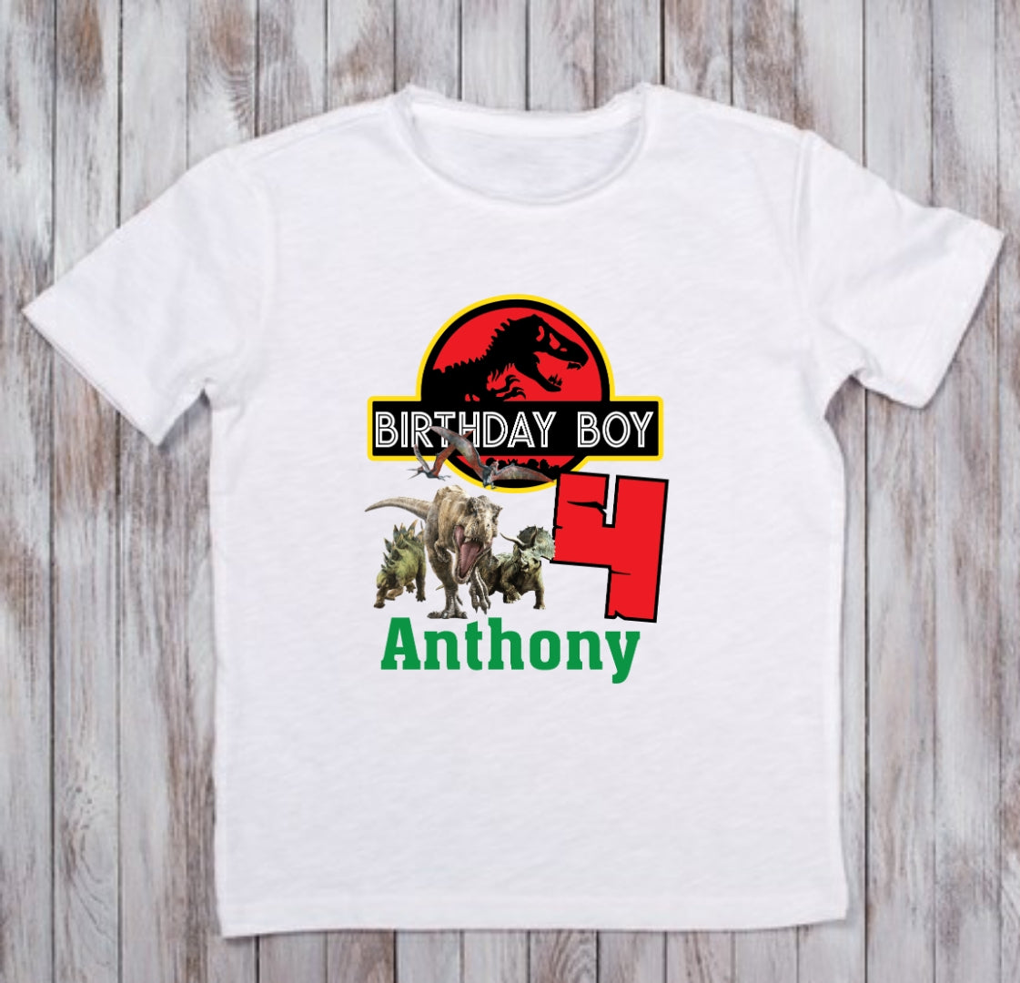 Jurassic Birthday shirt