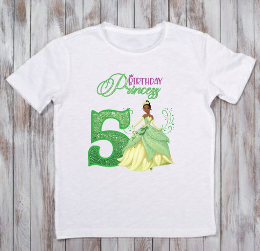 Tiana Birthday shirt