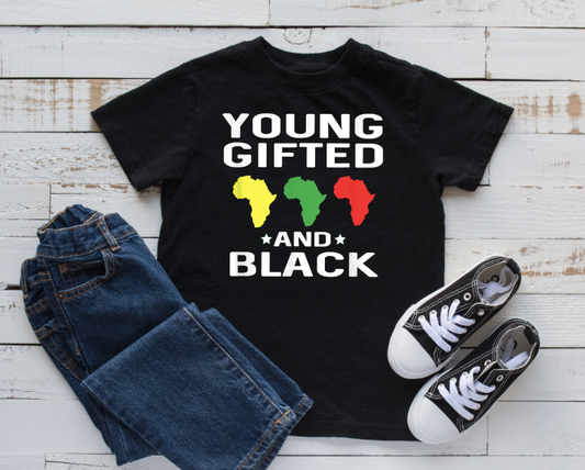 Young Black and Gifted 8.5 inch Youth Transfer