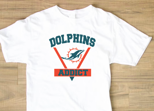 Addict NFL Shirt (Available in ALL Teams)