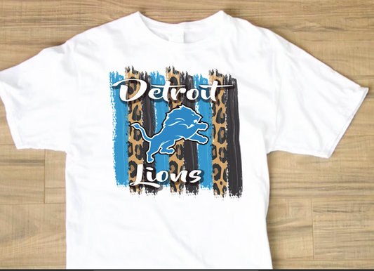 Leopard NFL Shirt Available in ALL Teams