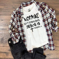 Normal Isn't Coming Back Jesus is PNG & SVG Black and White Font