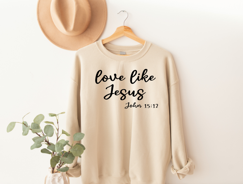 Love Like Jesus   PNG & SVG