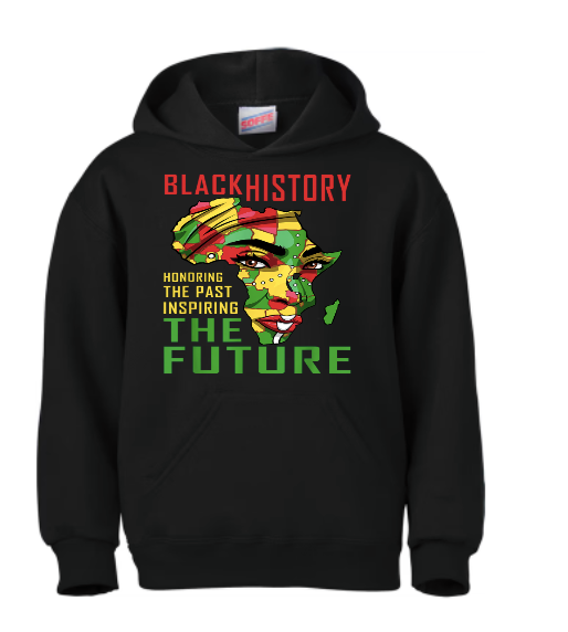 Black History Honor the Past Inspiring the Future Transfer  (10inch) (