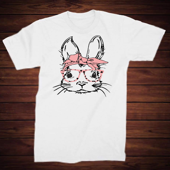 Rabbit with Glasses Transfer