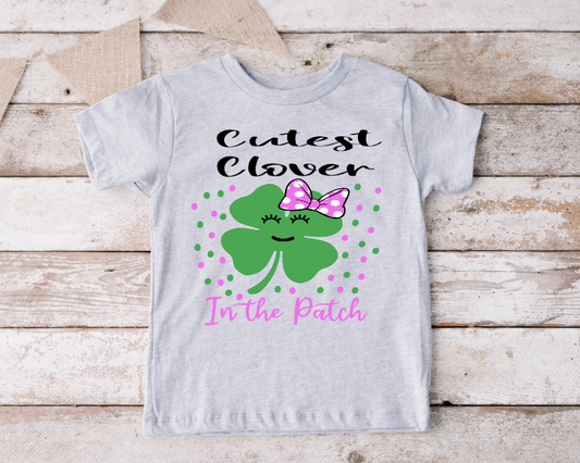 Cutest Clover in the Patch PNG & SVG