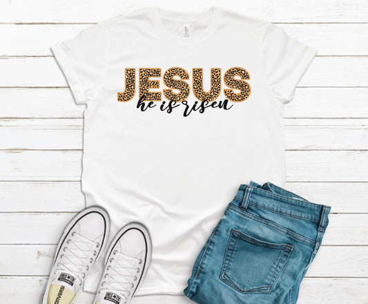 Jesus is Risen Leopard Font  Transfer