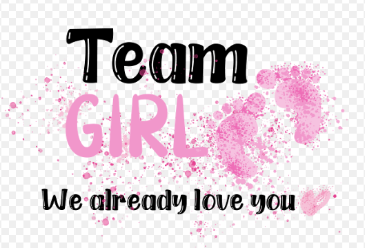 Team Boy/ Team Girl we already love you Transfer