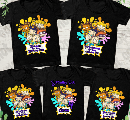 Rugrats Family Birthday Bundle (Girl) PNG