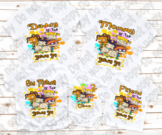 Rugrats Family Birthday Bundle (Boy) PNG