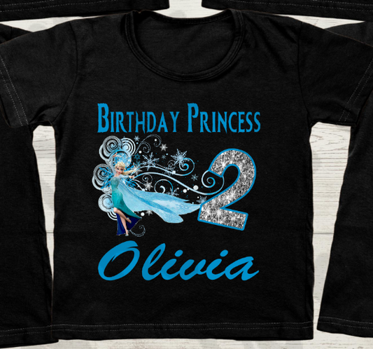 Elsa Birthday Shirt