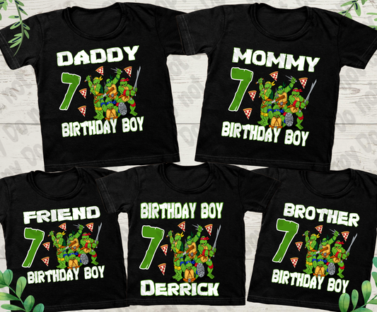 Teenage Mutant Ninja Turtles  Family Bundle  PNG