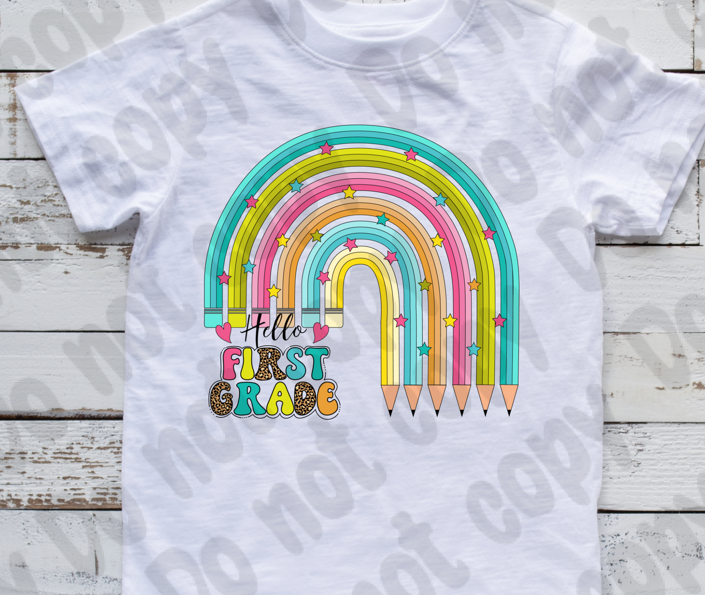 Rainbow Pencil Shirt (Kinder- 4th Grade)