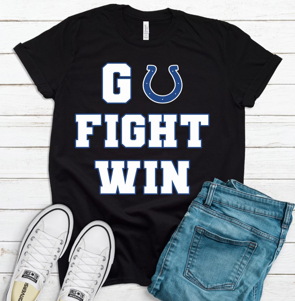 Go Fight Win  NFL Shirt Available in ALL Teams