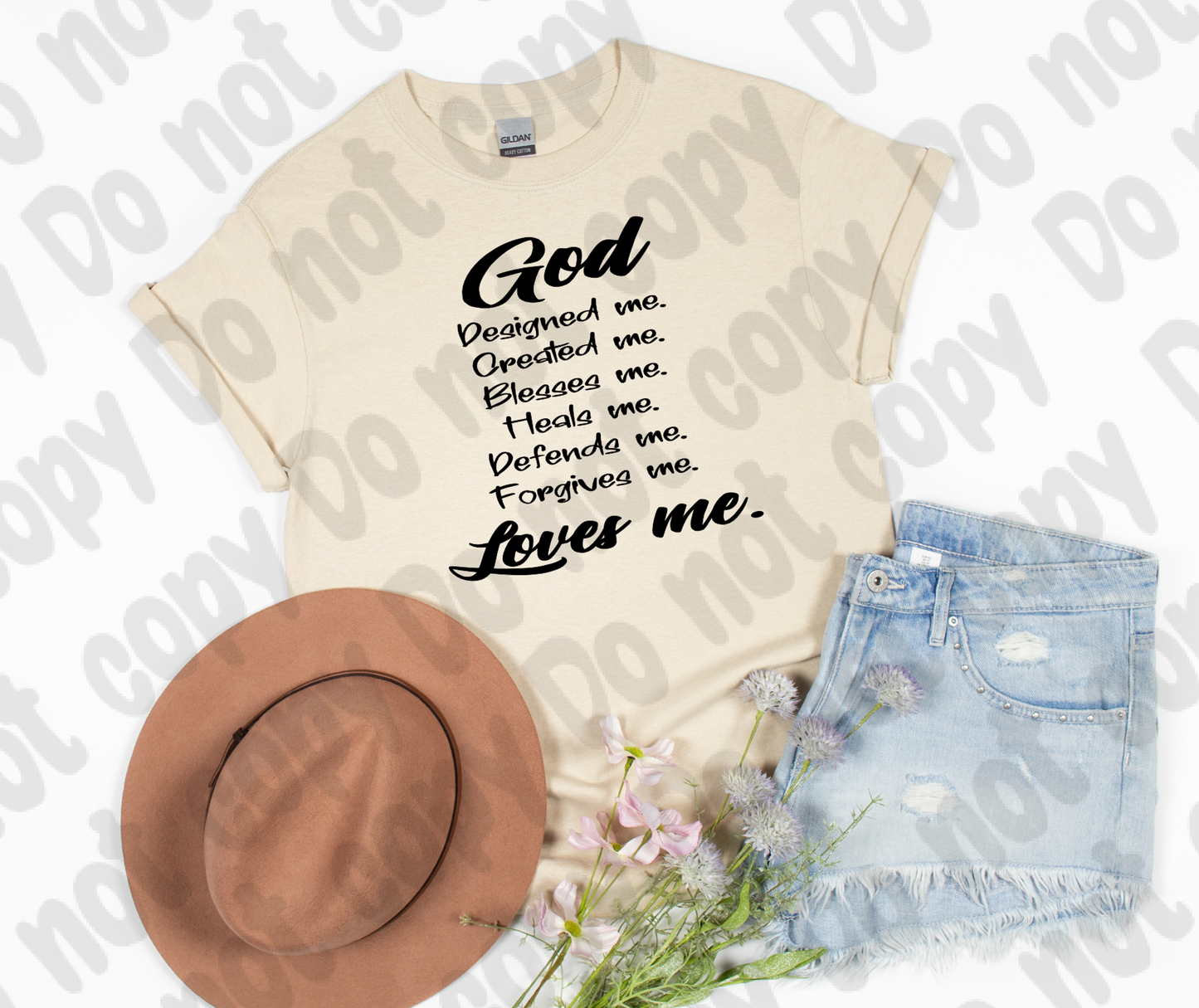 God Loves me PNG & SVG