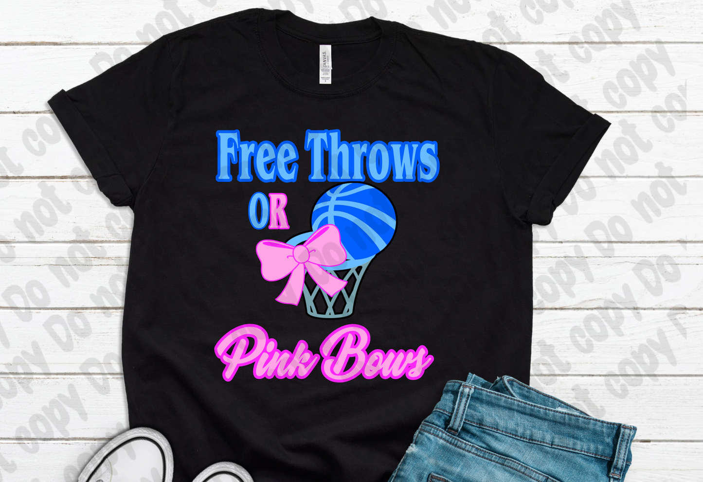 Free Throws of Pink Bows Transfer