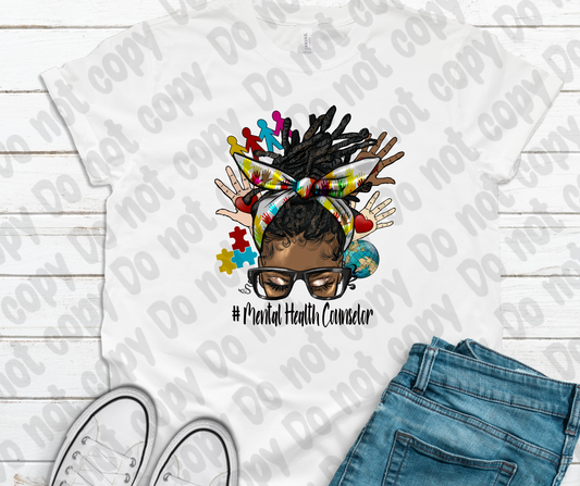 Messy Bun with Locs  #Mental Health Counselor  Transfer