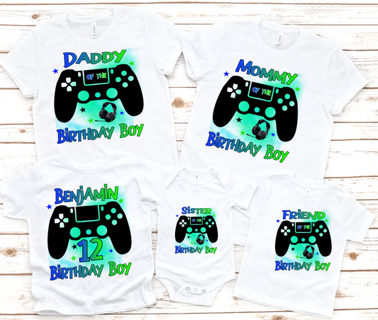 Gamer Family Bundle PNG File