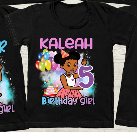 Gracie and Friends Theme  Birthday Shirt