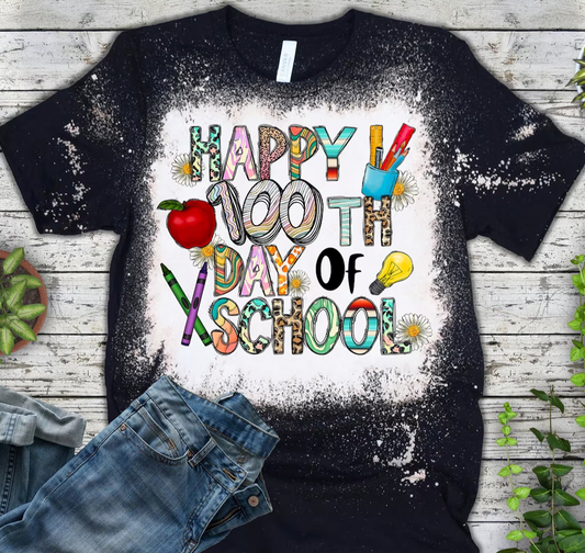 Happy 100th Day of School Transfer