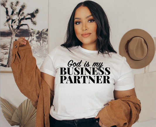 God is my business Partner Shirt