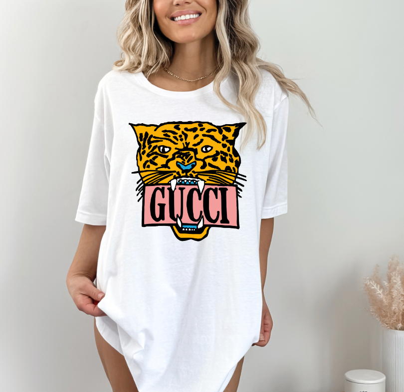 Tigger Gucci 11 inch Transfer – Design Sisters and Blanks