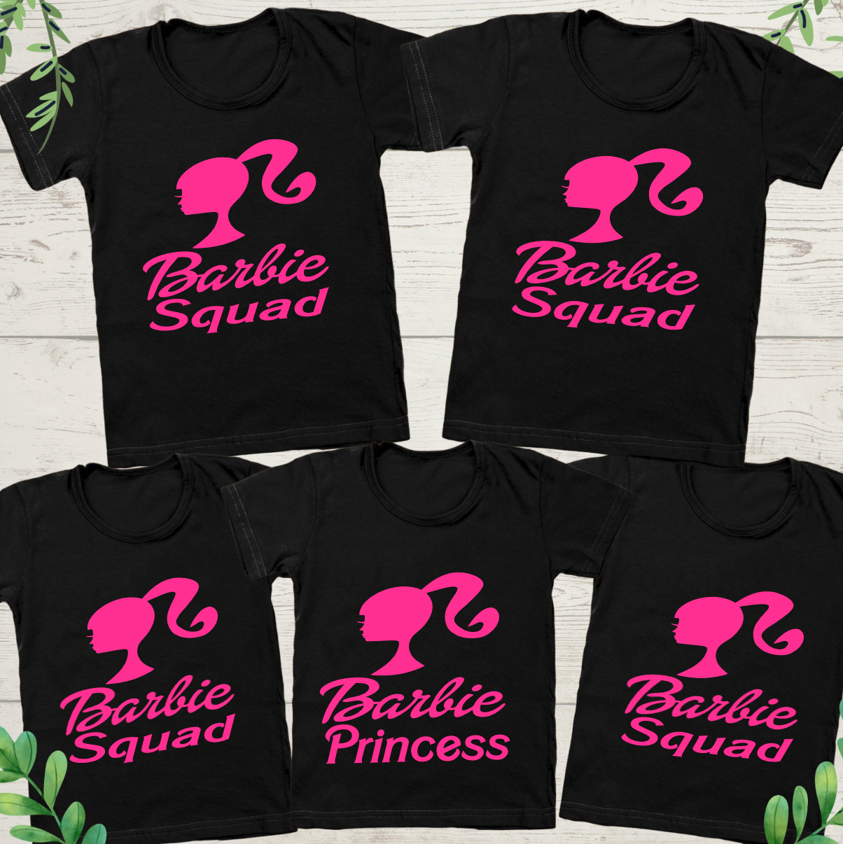 Barbie Squad 3 Design in SVG & PNG